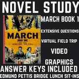 March Book 1 John Lewis Novel Study Curriculum Lessons - A