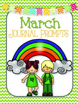 March Journal Prompts {32 Prompts!} by Ashley McKenzie | TPT