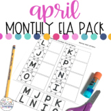 April Language Arts Printables for Special Education