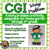 March Leprechaun Craftivity | CGI Math Word Problem | Stor