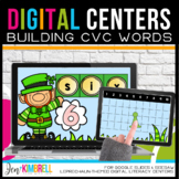 March Literacy Centers Digital Literacy Centers | CVC Word