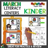 March Literacy Centers Kindergarten - Hands On Activities