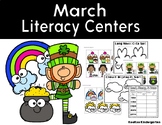 March Literacy/Reading Centers for Kindergarten