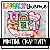 March Lucky Writing Craftivity for Community Building for 
