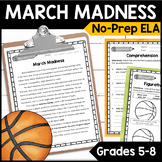 March Madness Activities ELA & Reading | Middle School Com