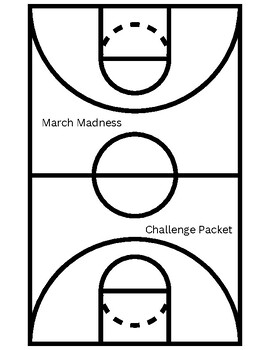 Preview of March Madness Activity Packet