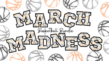 Preview of March Madness Basketball Bundle
