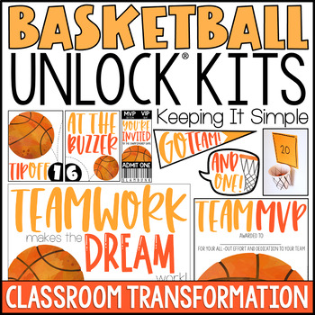 Preview of March Madness | Basketball Room Transformation | Unlock KITS