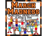 March Madness! Basketball Themed Bulletin Board Players an