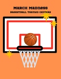 March Madness Basketball Themed Math and ELA Centers