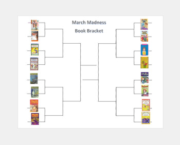 March Madness Book Bracket by Investing in Knowledge TpT