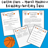 March Madness (Caitlin Clark) Reading Comprehension - Prin