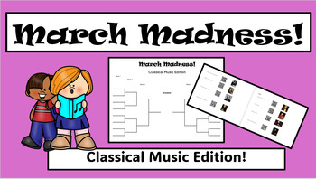 Preview of March Madness! Classical Music Edition Tool-Kit