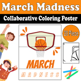 March Madness Collaborative Coloring Poster: Interactive F