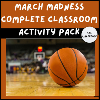 Preview of March Madness Complete Classroom Activity Pack