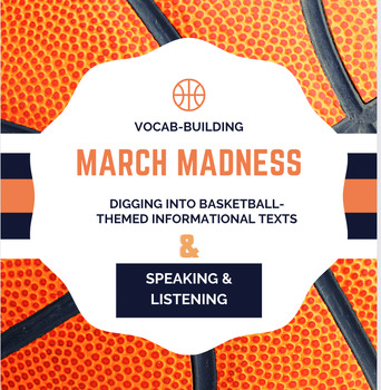 Preview of March Madness English Lesson: Digging into Basketball Texts