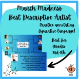 March Madness - Figurative Language with Pop Artists or Music