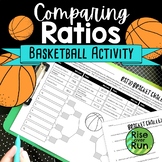 Basketball Math Activity with Bracket for Comparing Ratios