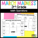 March Madness Math Brackets | Math Worksheets | March Activities