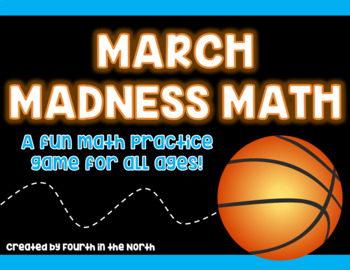 Preview of March Madness Math - Math Review Game