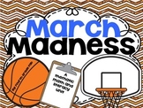 March Madness Math and Literacy Activities