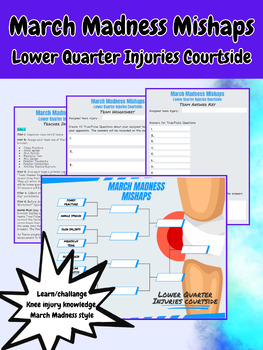 Preview of March Madness Mishaps: Lower Quarter Injuries Courtside - Class Activity