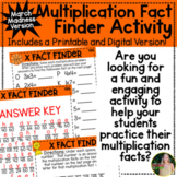 March Madness Multiplication Fact Finders