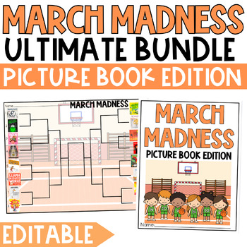 Preview of March Madness Picture Book Edition | Book Tournament | Ultimate Bundle