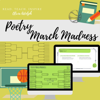 Preview of March Madness Poetry Edition: Digital & Editable!