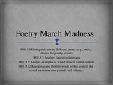 March Madness Poetry ppt 8th grade