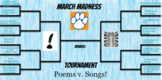 March Madness: Poetry v. Music 2021 Edition