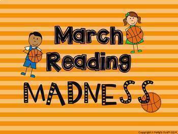 Preview of March Madness Reading Activity