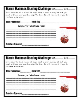 Preview of March Madness Reading Bracket