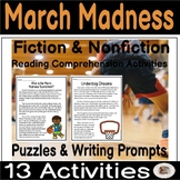 March Madness Reading Comprehension Passages and Activitie