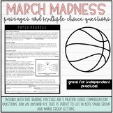 March Madness Reading Passage