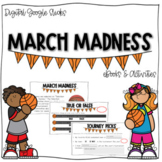 March Madness eBook & Activities | Digital Google Slides