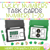 Number Practice 1-20 Task Cards | Kindergarten Math Center