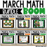 March Math BOOM LEARNING Bundle Distance Learning St. Patr