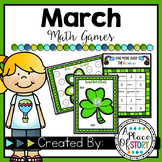 March Math Games-Kindergarten
