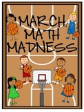 March Math Madness (Time, Graphing, Word Problems & More)