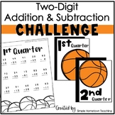 March Math Madness | Two Digit Addition and Subtraction Ac