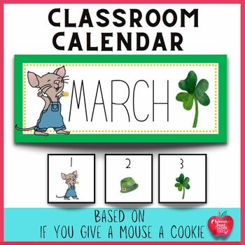 Preview of March Math Month Classroom Decor