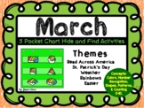 March Math Pocket Chart Games