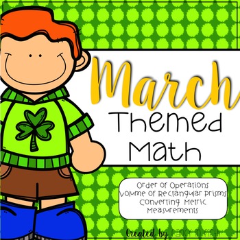 Preview of March Math Tasks