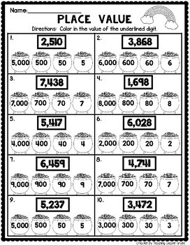 march worksheets for 2nd grade by teaching second grade tpt