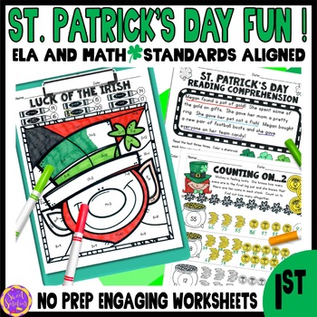 Preview of St Patricks Day Morning Work March Crossword Puzzle St Patricks Day Crossword