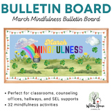 March Mindfulness Bulletin Board Kit for SEL: St. Patrick's Day