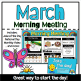 March Morning Meeting | SEL Check-In
