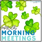 Morning Meeting Slides - March