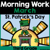 March Morning Work {3rd Grade} PDF & Digital Ready!
